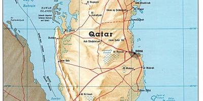 Катар полной карте